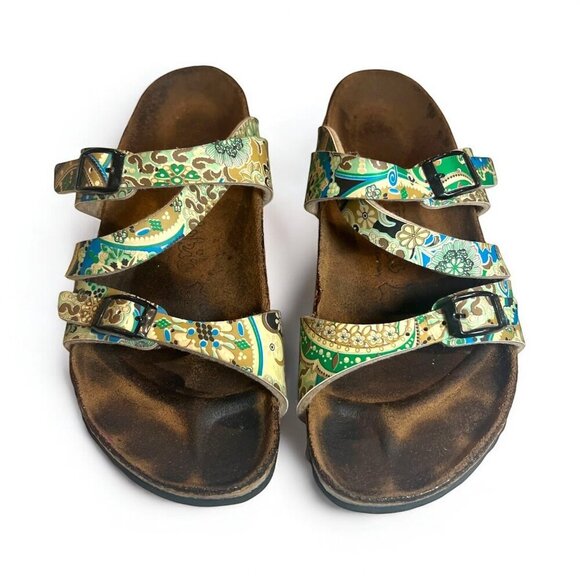 Birkis Shoes - Birkis Birkenstock Floral paisley sandals 38 EUR 7-7.5 US